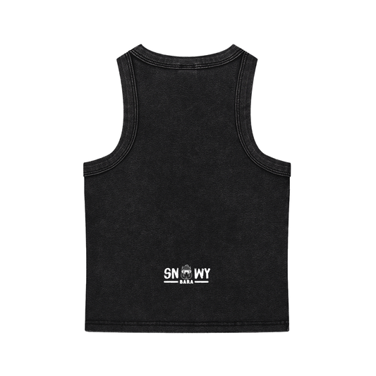 SNOWYBARA CROP TANK TOP