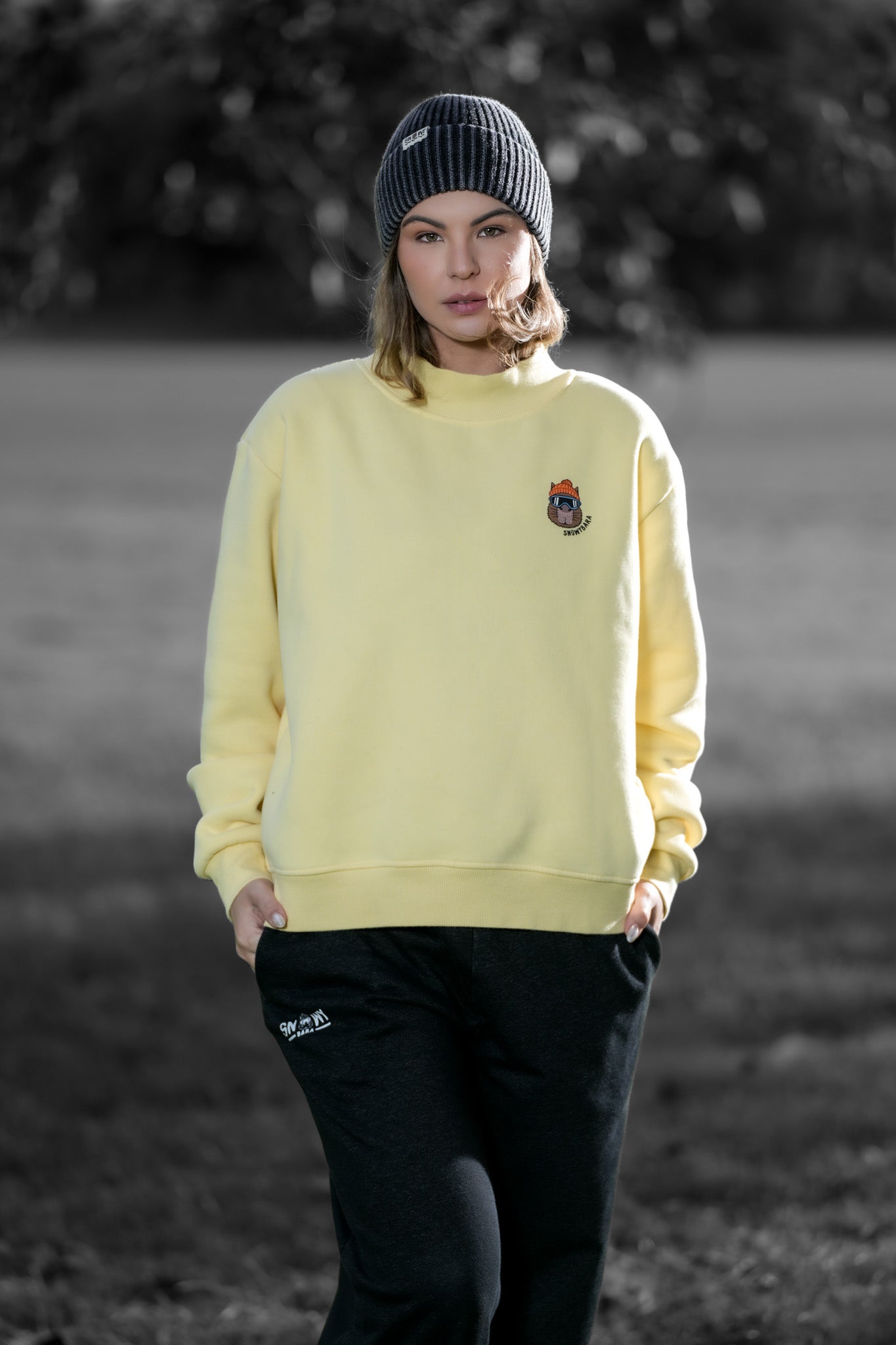 SNOWYBARA TURTLENECK FLEECE