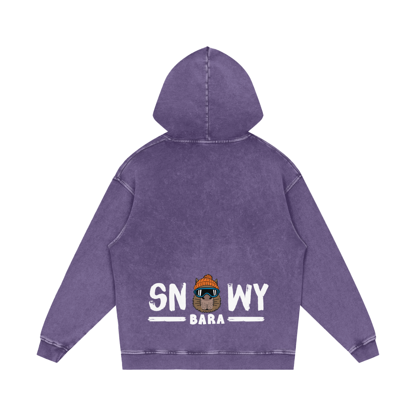 SNOWYBARA LOOSE HOODIE