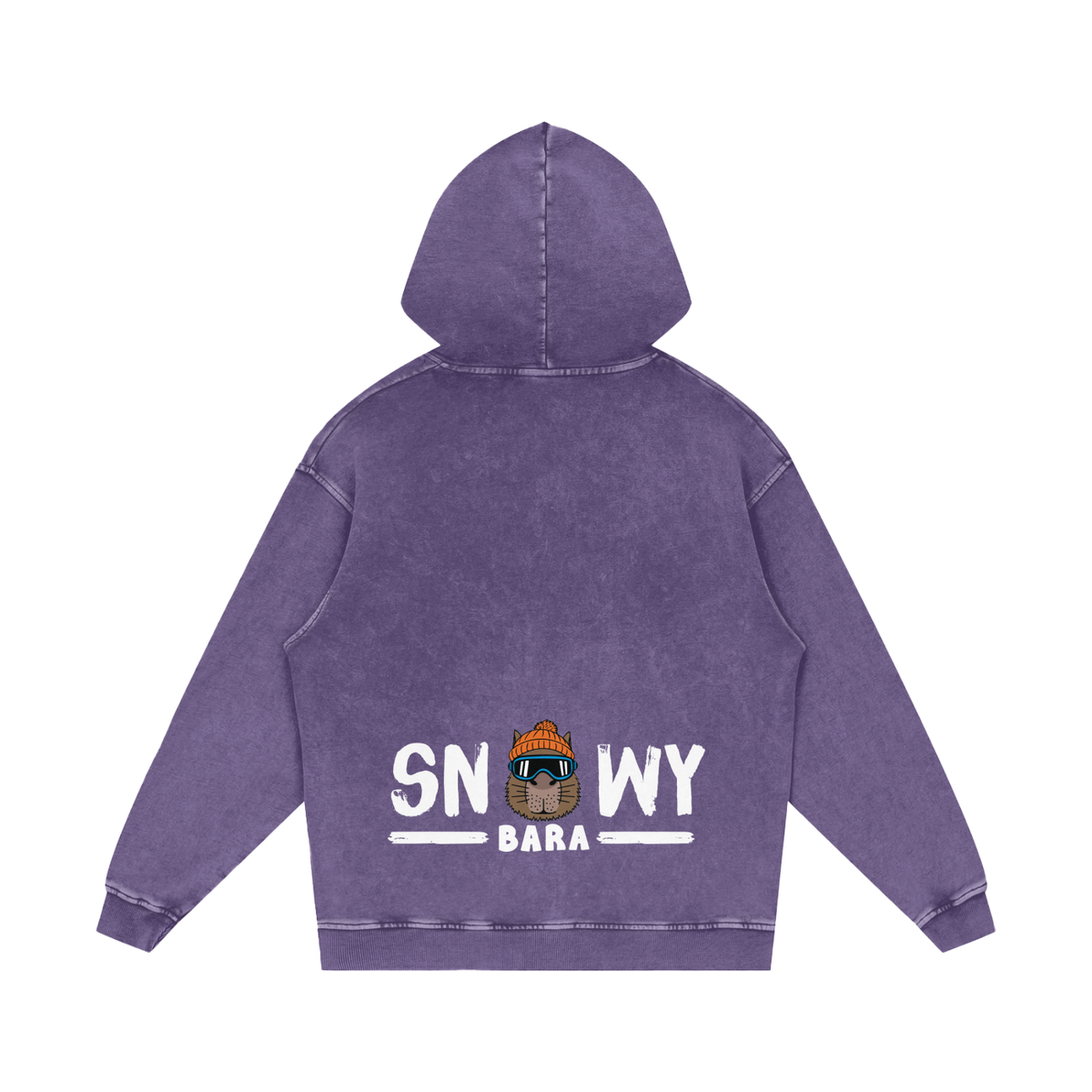 UNISEX WASHED LOOSE HOODIE