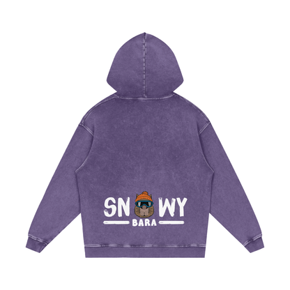 UNISEX WASHED LOOSE HOODIE