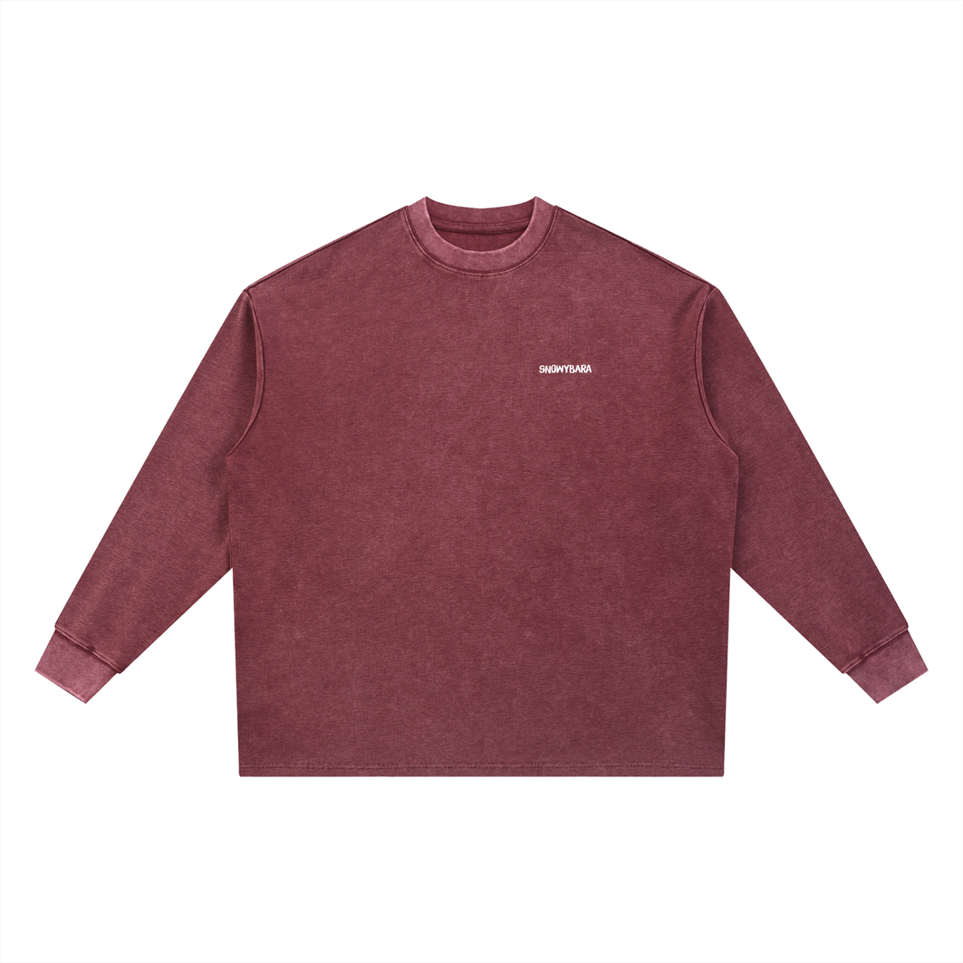 WAFFLE OVERSIZED TEE