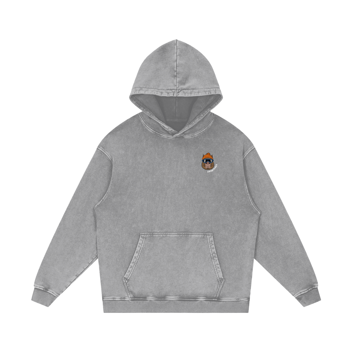 UNISEX WASHED LOOSE HOODIE