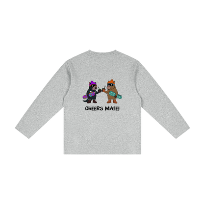 KID'S LONG SLEEVE TEE - CHEERS MATE