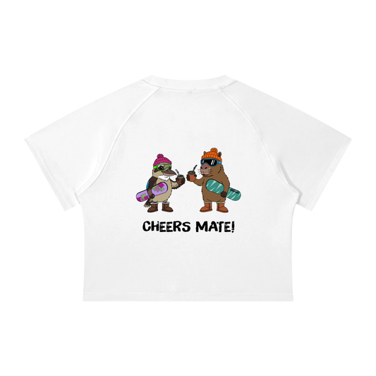 WOMEN'S CHEERS MATE TEE