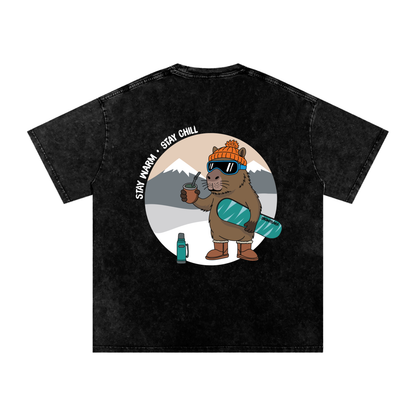 SNOW WASHED MATE TEE