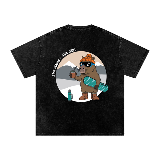 SNOW WASHED MATE TEE