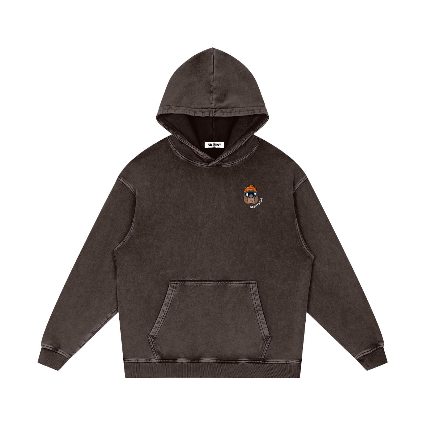 SNOWYBARA LOOSE HOODIE