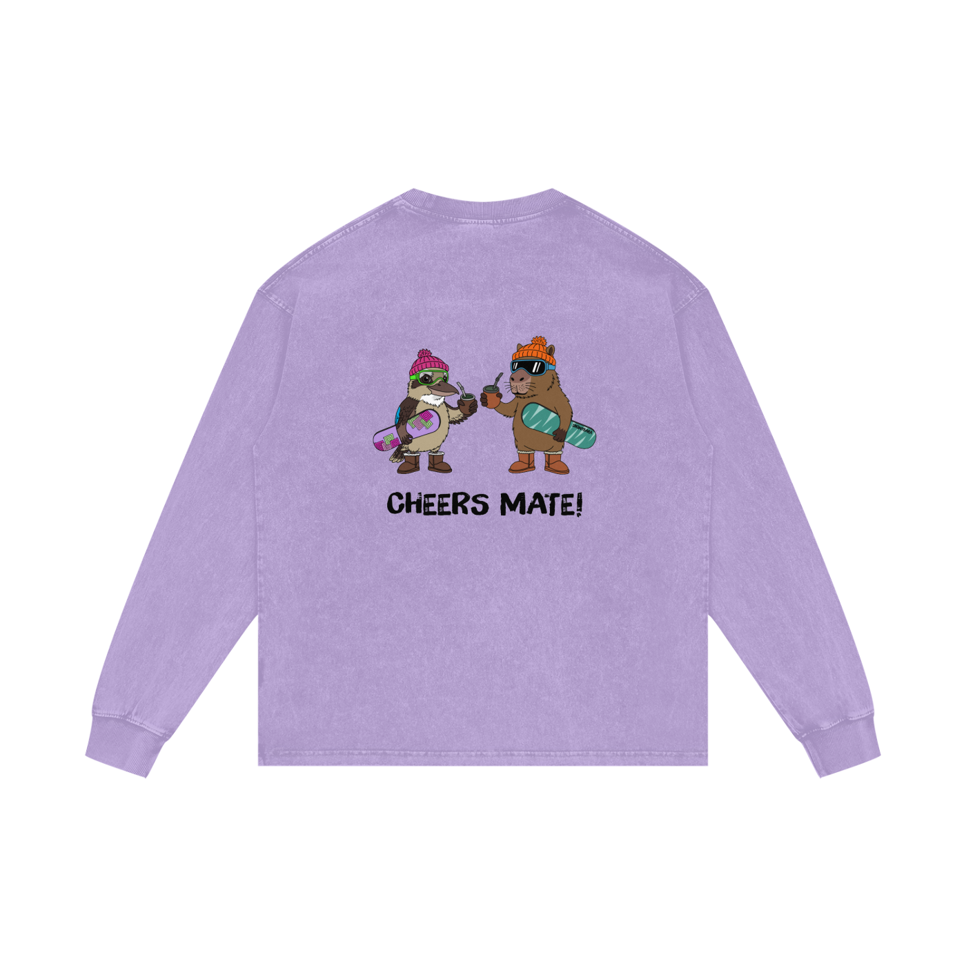 UNISEX OVERSIZED LONG SLEEVE TEE
