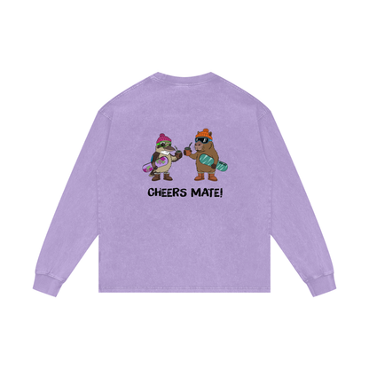 UNISEX OVERSIZED LONG SLEEVE TEE