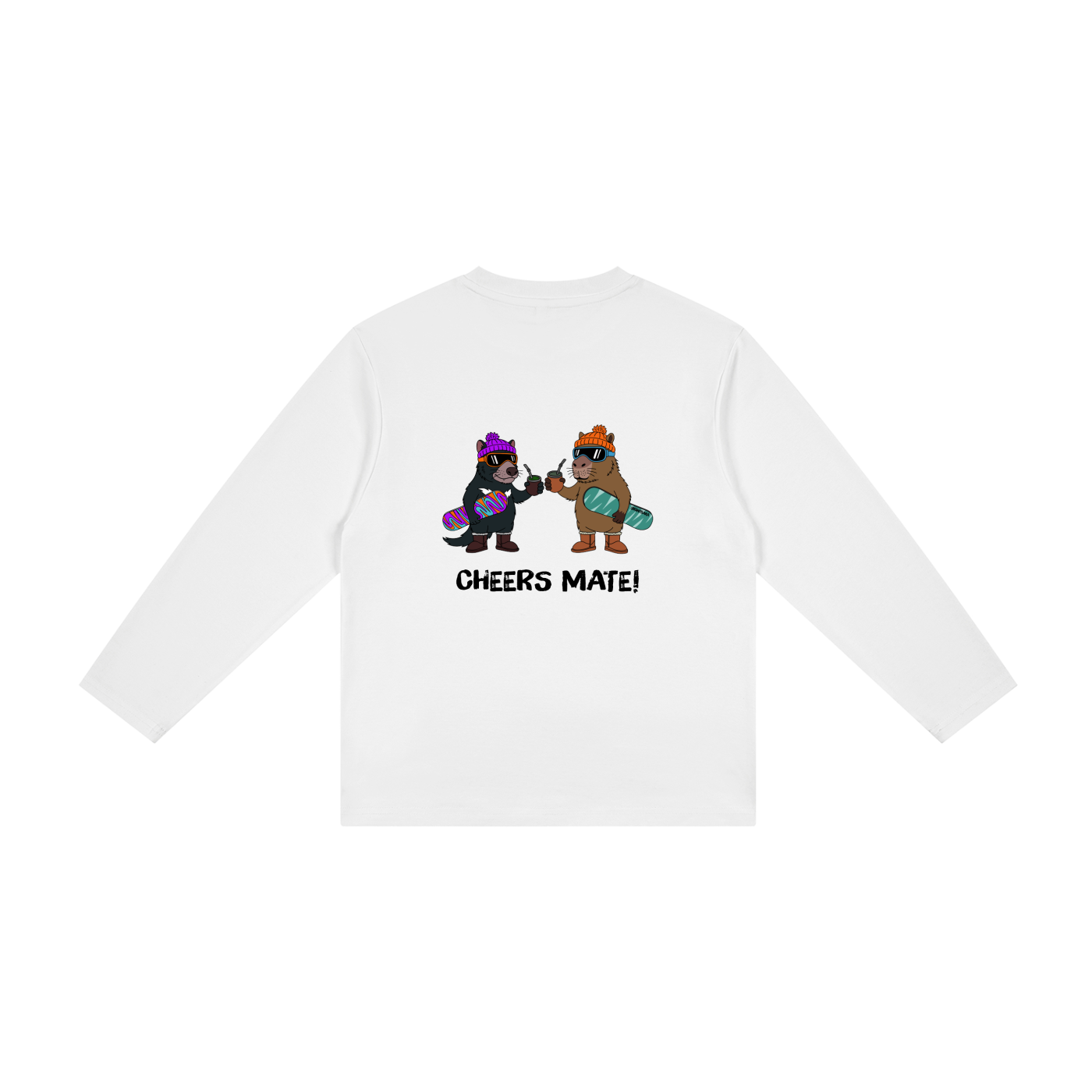 KID'S LONG SLEEVE TEE - CHEERS MATE