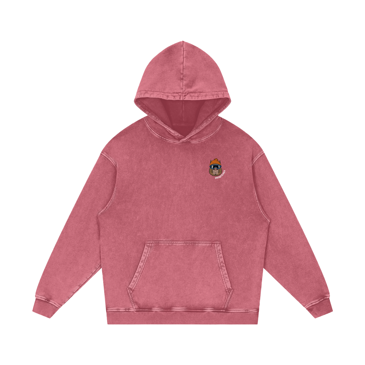 UNISEX WASHED LOOSE HOODIE