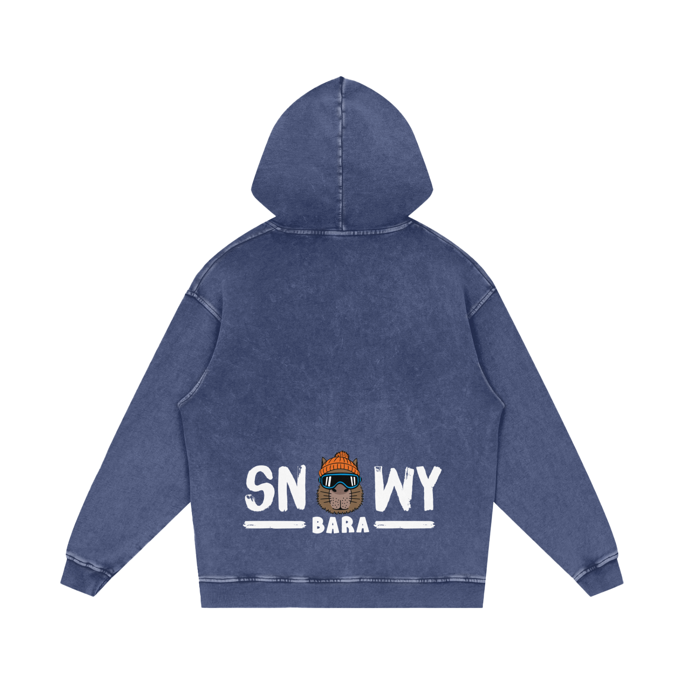 SNOWYBARA LOOSE HOODIE