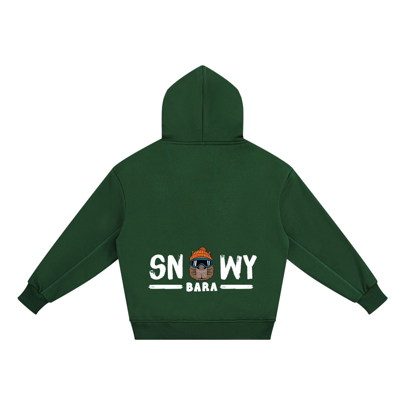 SNOWYBARA KID'S FLEECE HOODIE