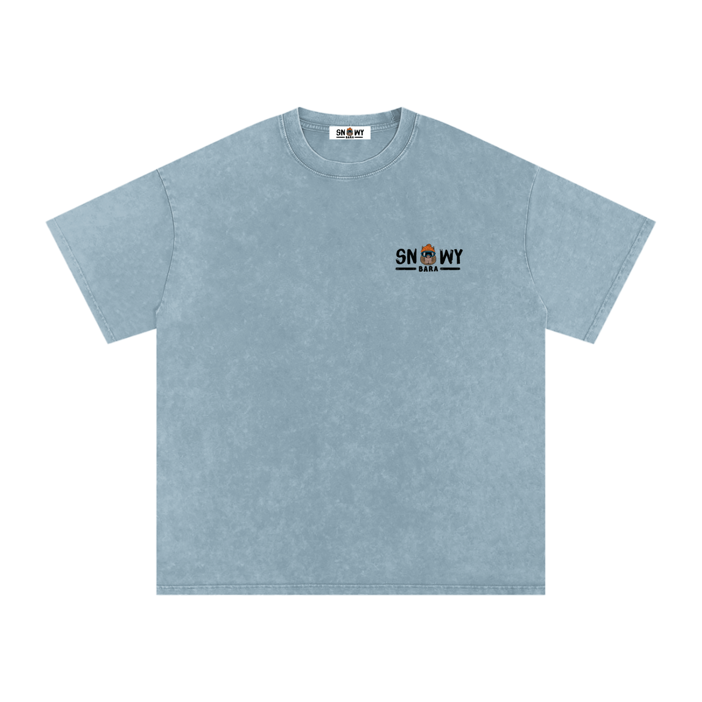 SNOWYBARA WASHED OVERSIZED TEE