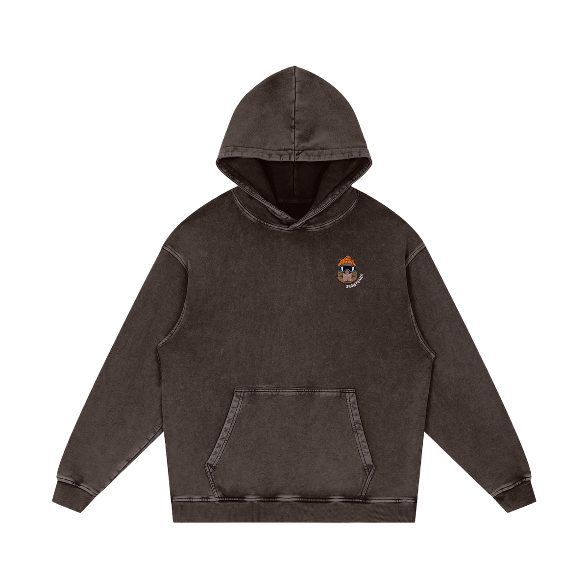 UNISEX WASHED LOOSE HOODIE