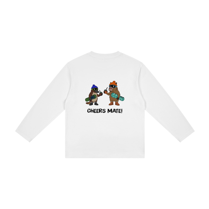 KID'S LONG SLEEVE TEE - CHEERS MATE