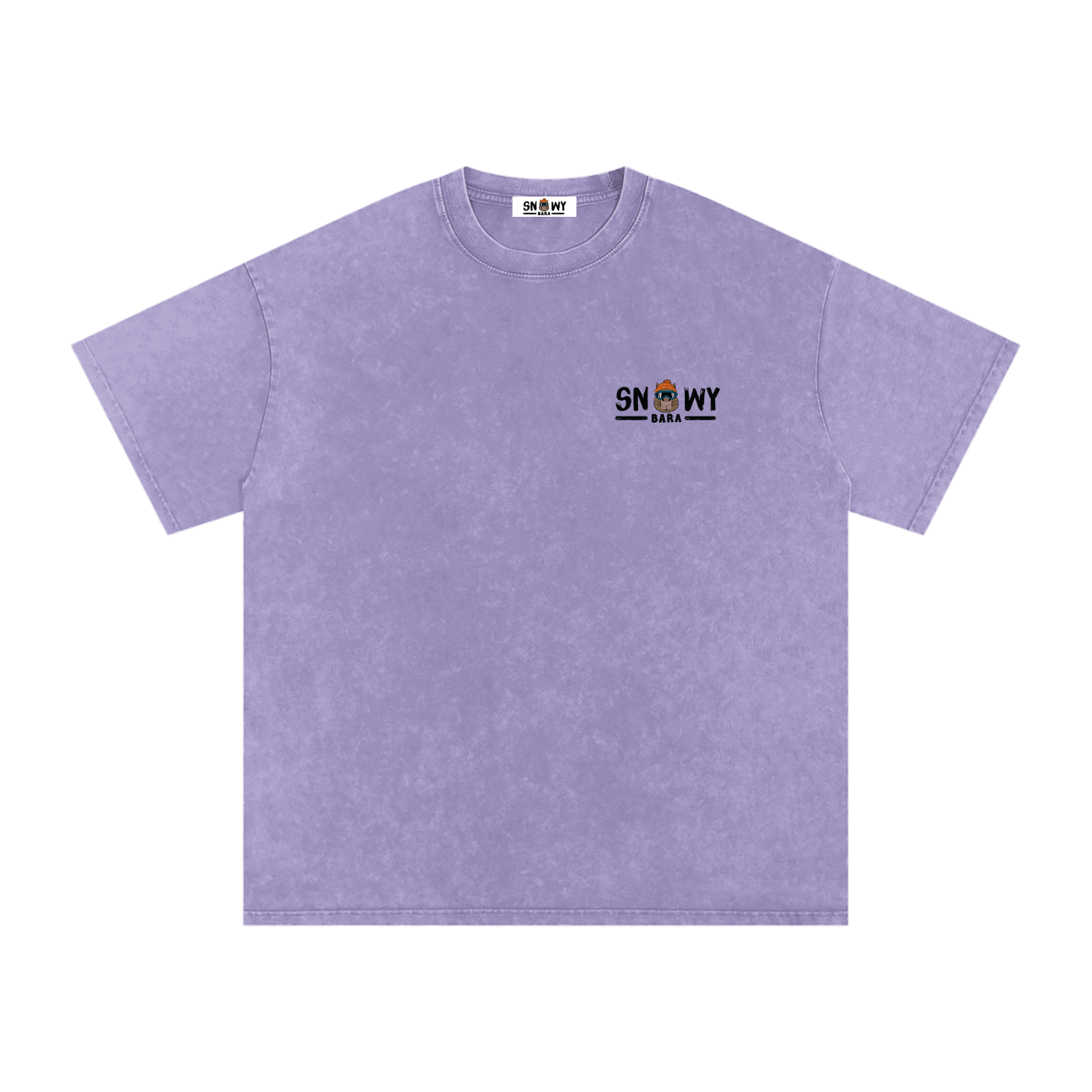 SNOWYBARA WASHED OVERSIZED TEE