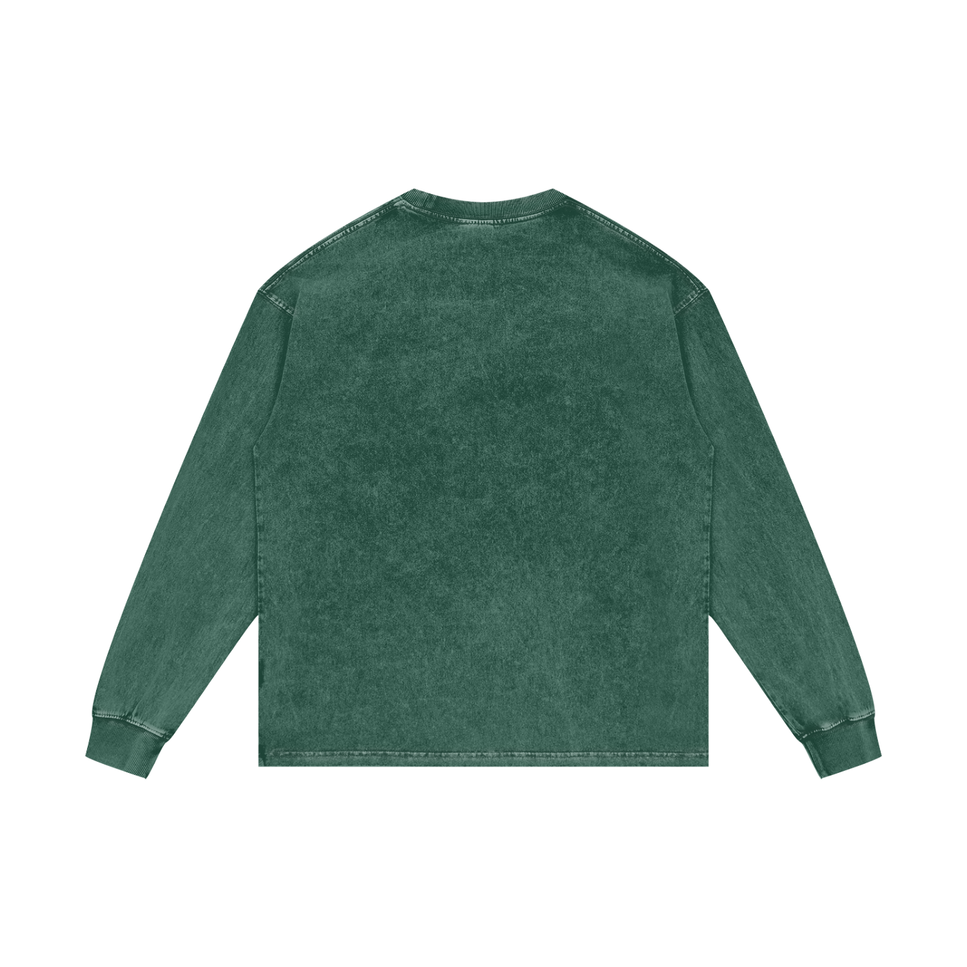 SNOWYBARA WASHED OVERSIZED LONG SLEEVE TEE