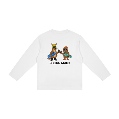 KID'S LONG SLEEVE TEE - CHEERS MATE
