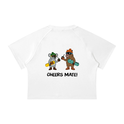 WOMEN'S CHEERS MATE TEE