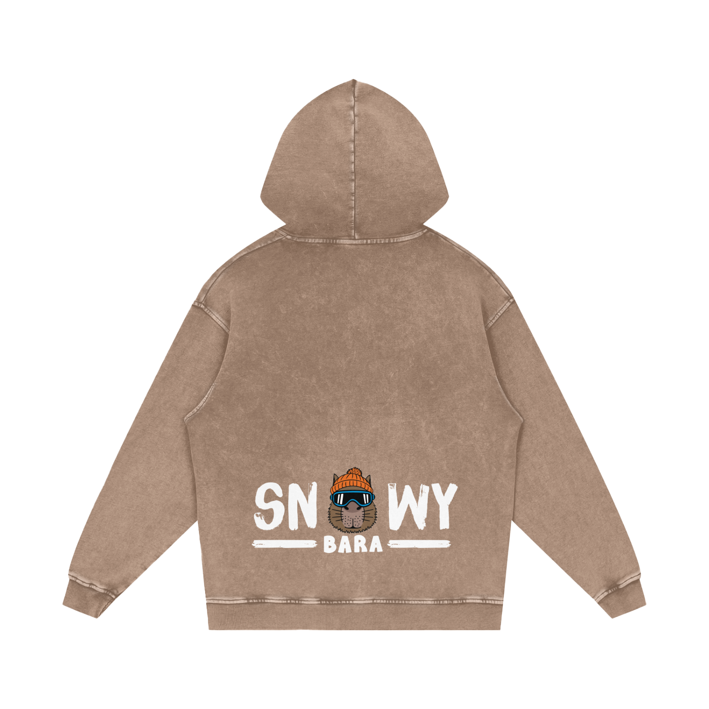 SNOWYBARA LOOSE HOODIE
