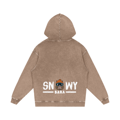 UNISEX WASHED LOOSE HOODIE