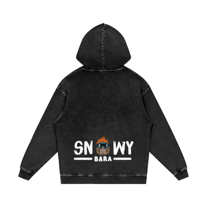 UNISEX WASHED LOOSE HOODIE