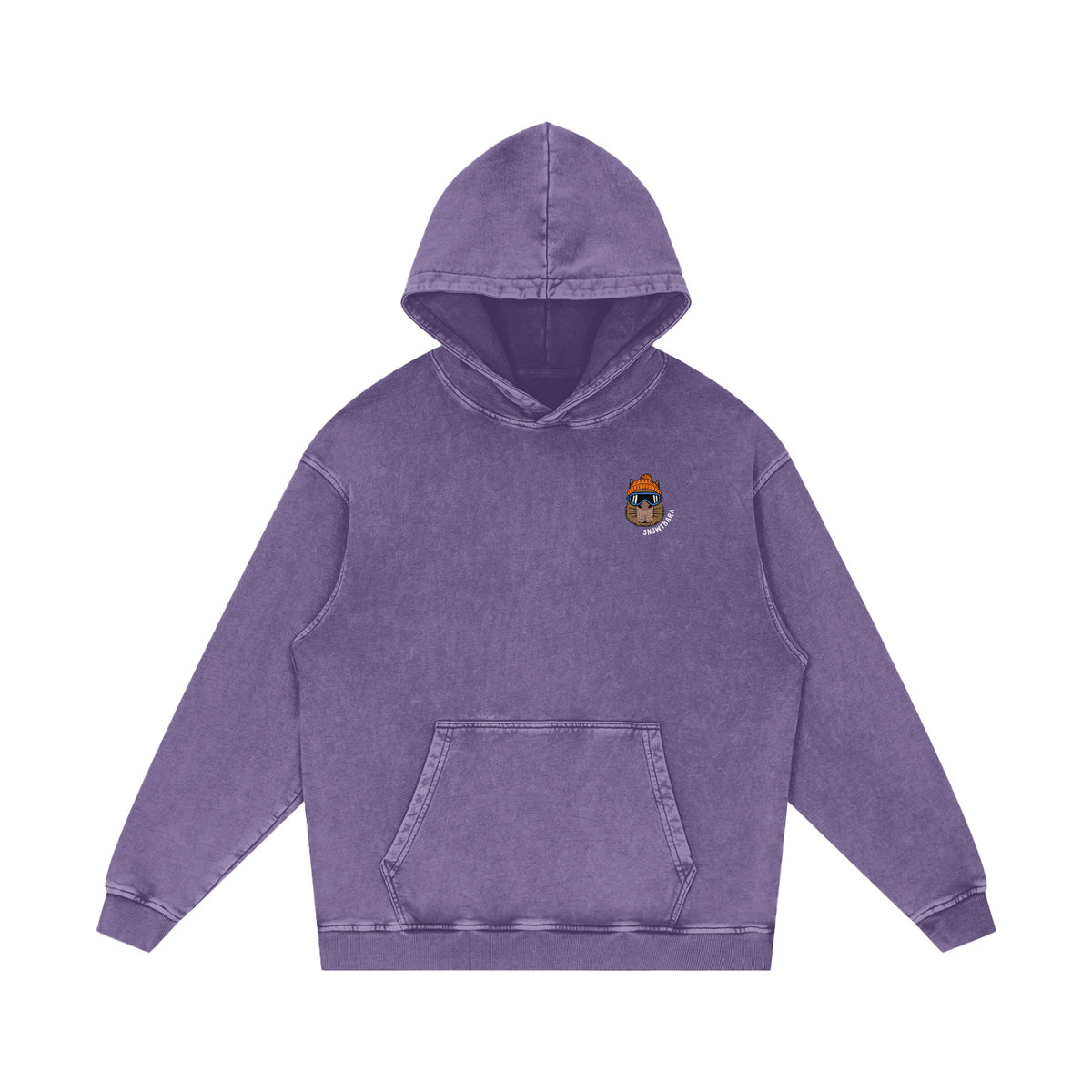UNISEX WASHED LOOSE HOODIE