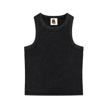 SNOWYBARA CROP TANK TOP
