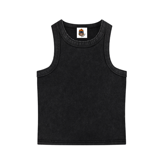 SNOWYBARA CROP TANK TOP