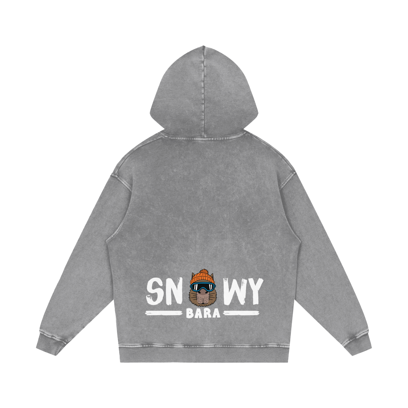 SNOWYBARA LOOSE HOODIE