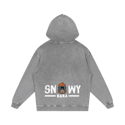SNOWYBARA LOOSE HOODIE