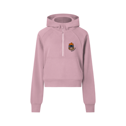 SNOWYBARA CROPPED HOODIE