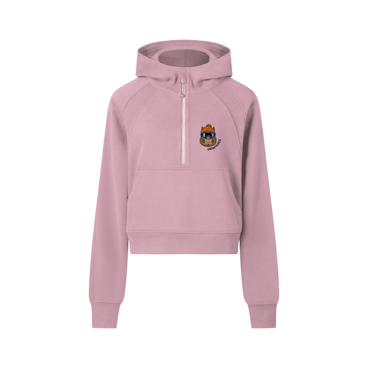 SNOWYBARA CROPPED HOODIE