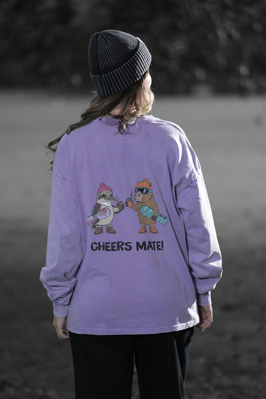 UNISEX OVERSIZED LONG SLEEVE TEE