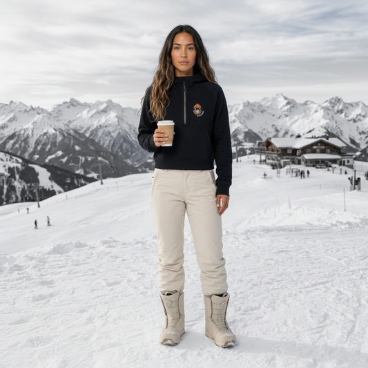 SNOWYBARA CROPPED HODDIE
