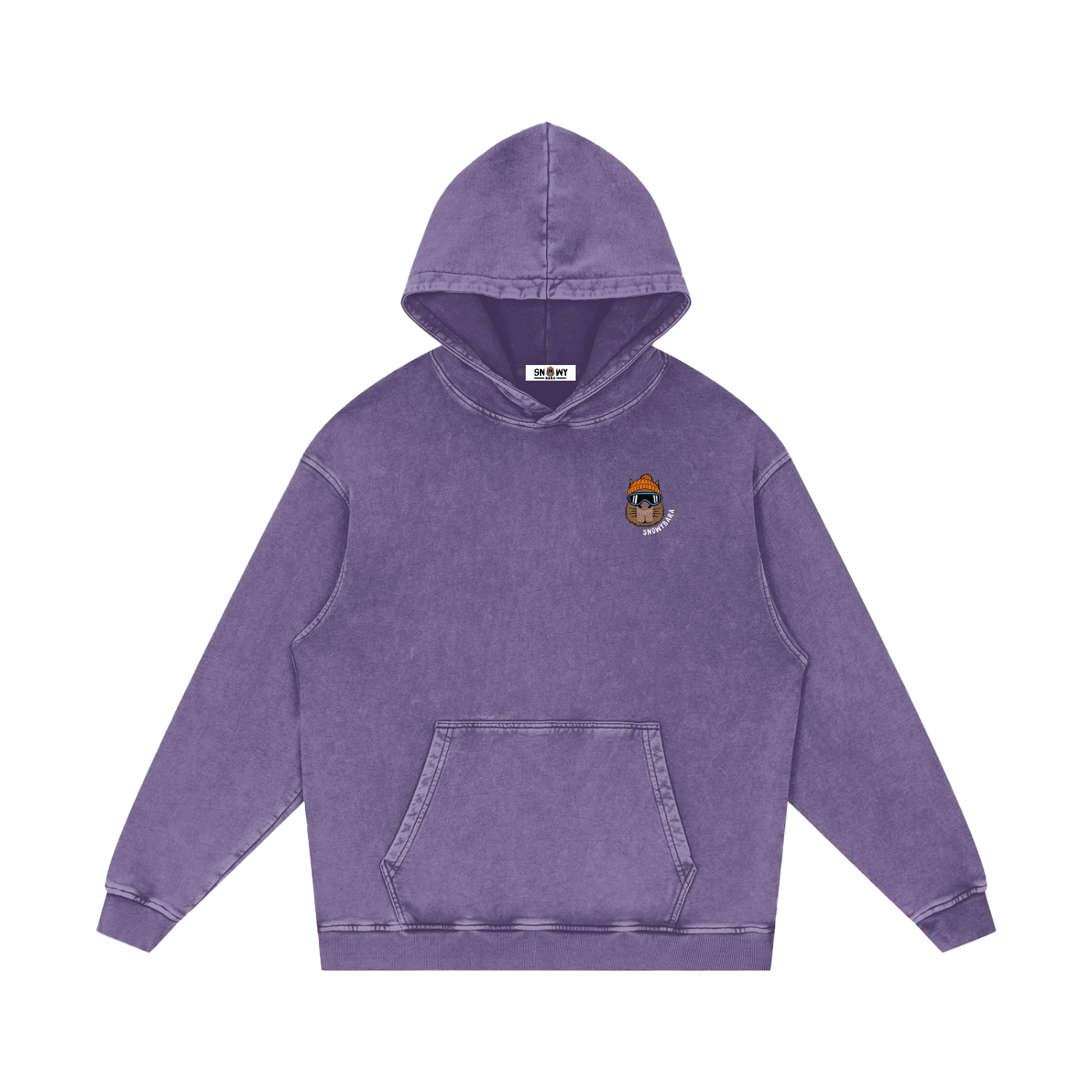 SNOWYBARA LOOSE HOODIE