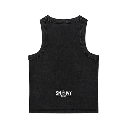 SNOWYBARA CROP TANK TOP