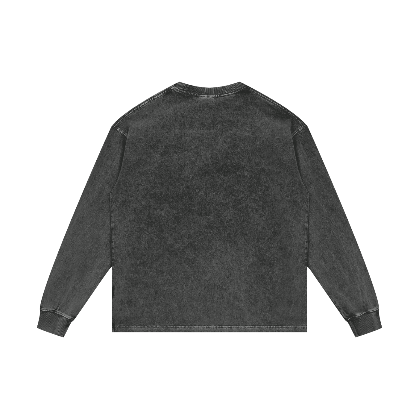 SNOWYBARA WASHED OVERSIZED LONG SLEEVE TEE