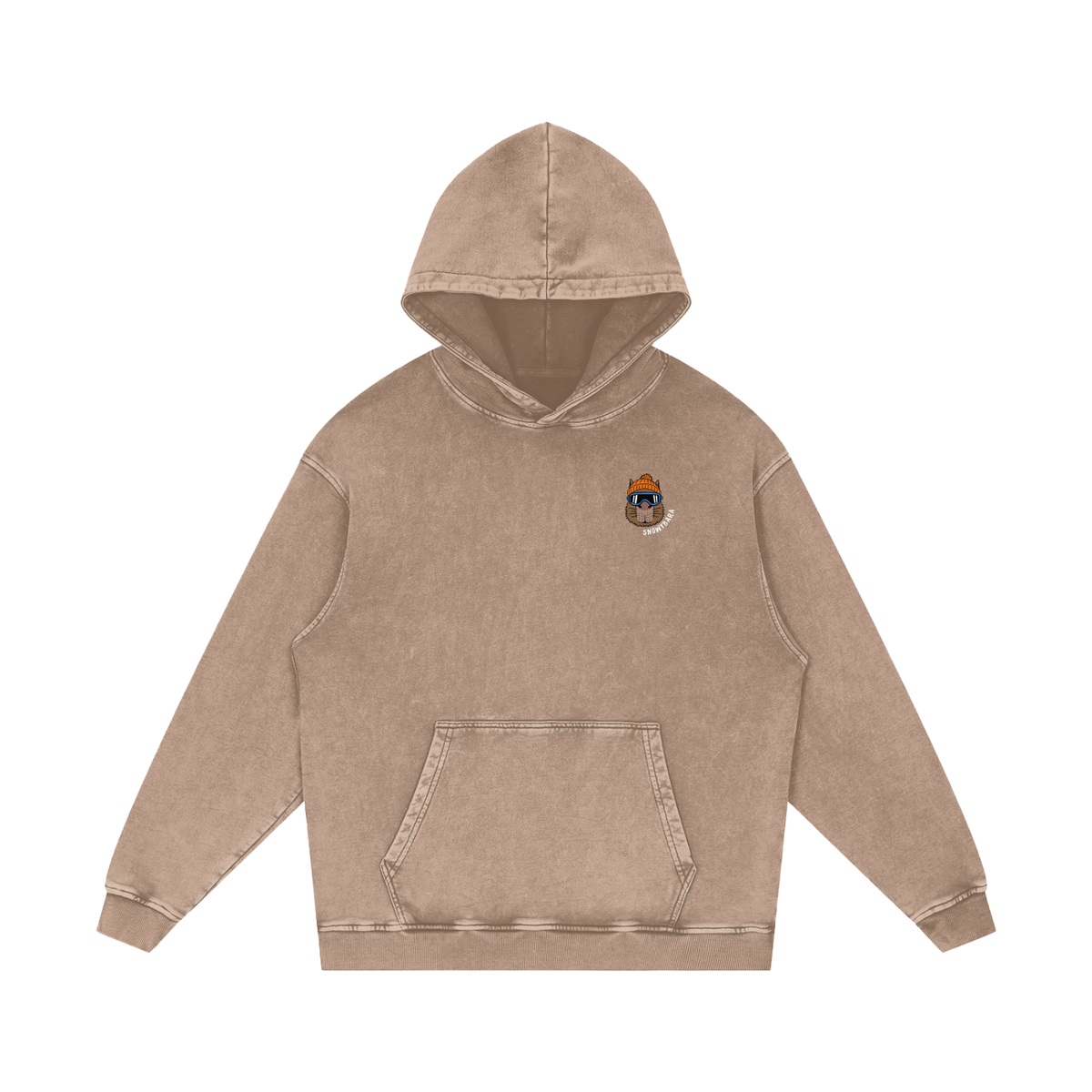 UNISEX WASHED LOOSE HOODIE