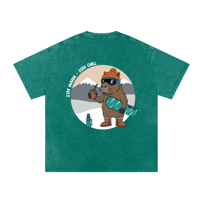 SNOW WASHED MATE TEE
