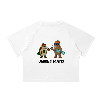 WOMEN'S CHEERS MATE TEE