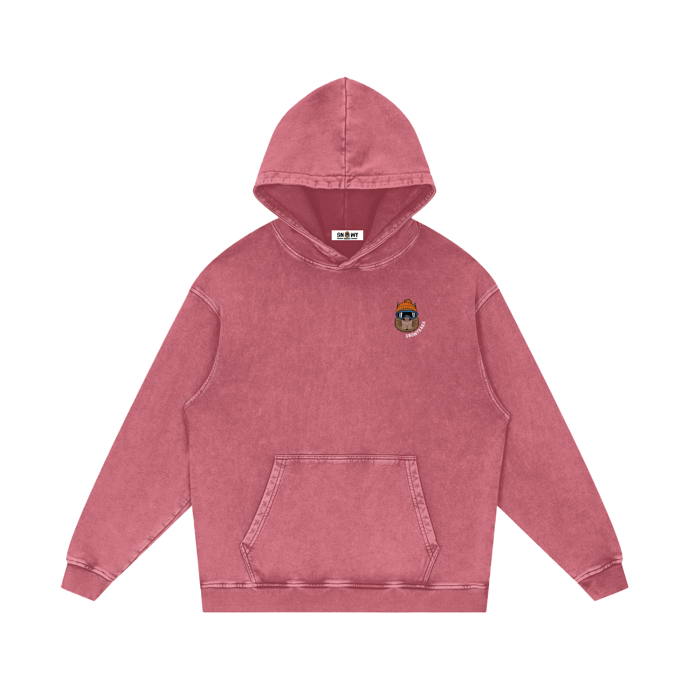 SNOWYBARA LOOSE HOODIE