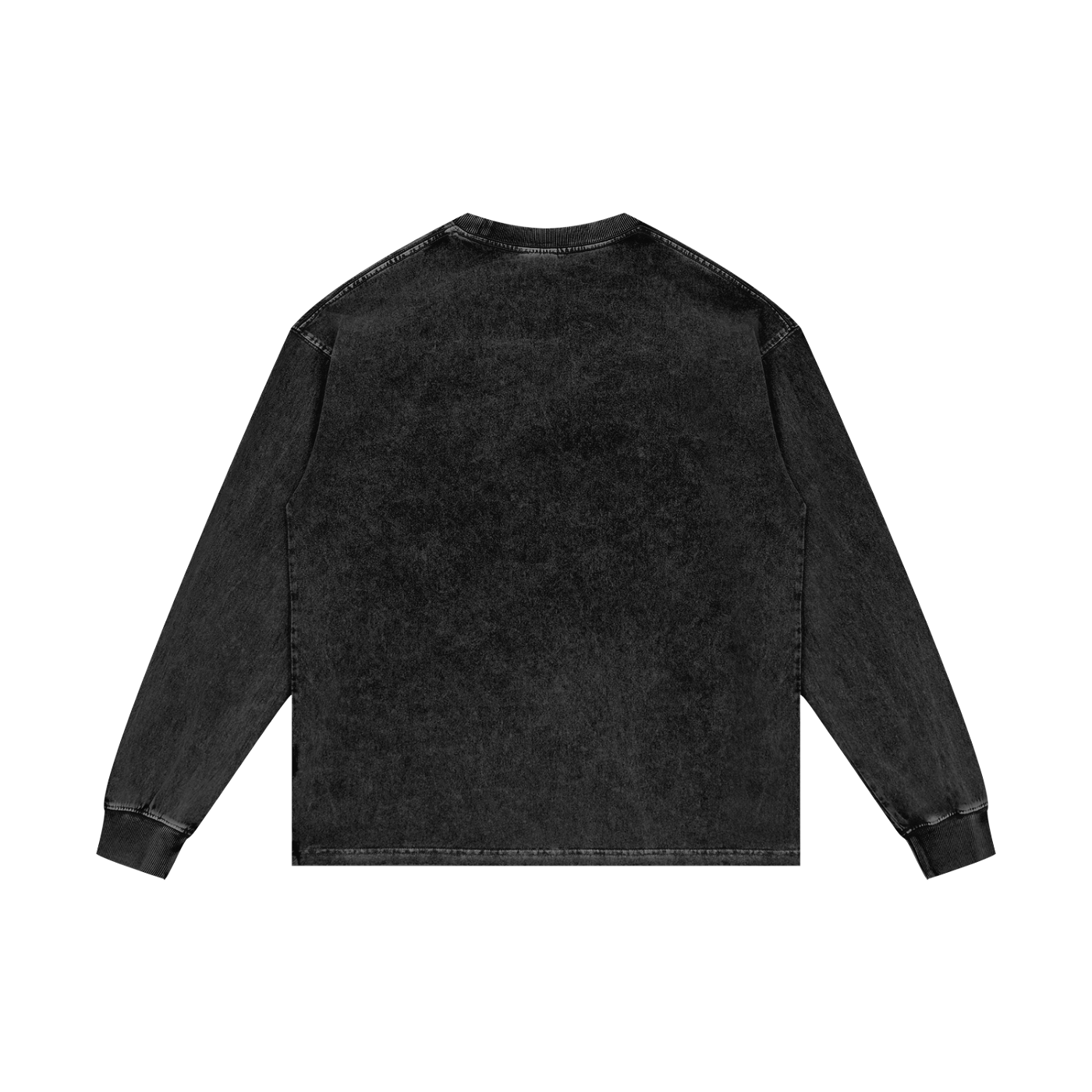 SNOWYBARA WASHED OVERSIZED LONG SLEEVE TEE