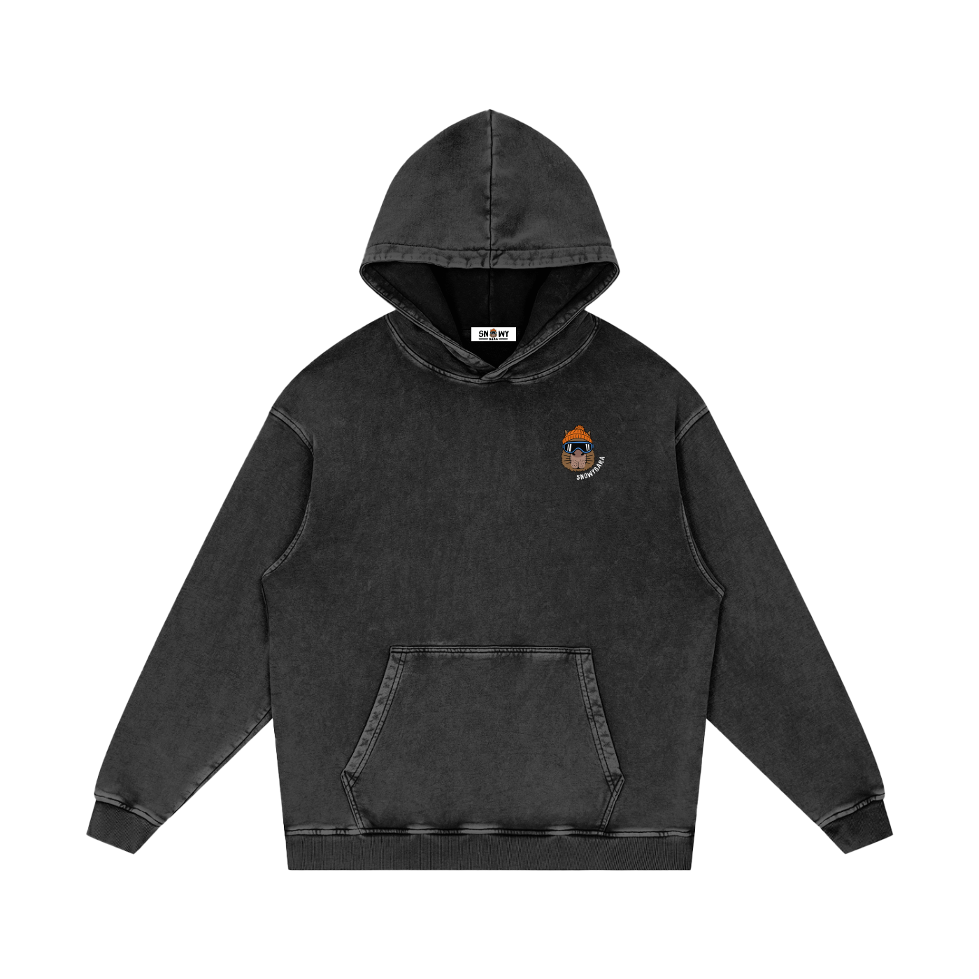 SNOWYBARA LOOSE HOODIE