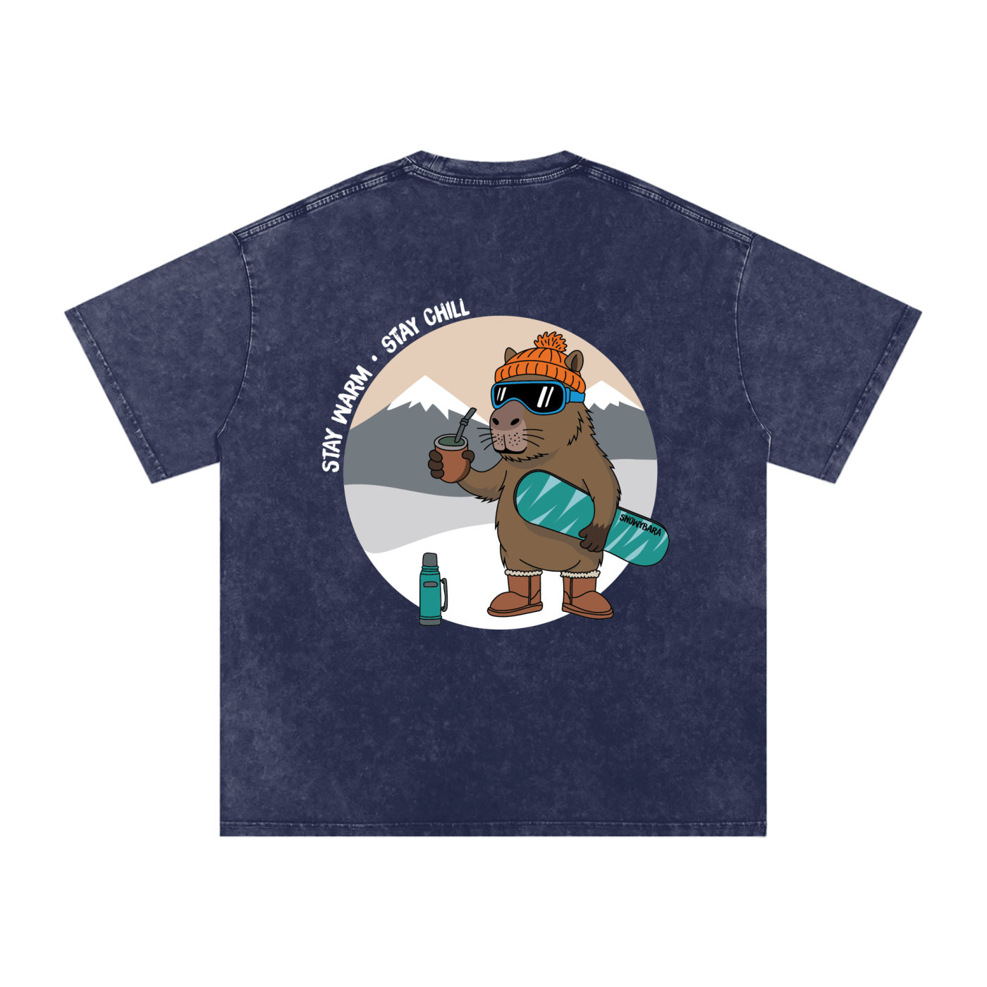 SNOW WASHED MATE TEE