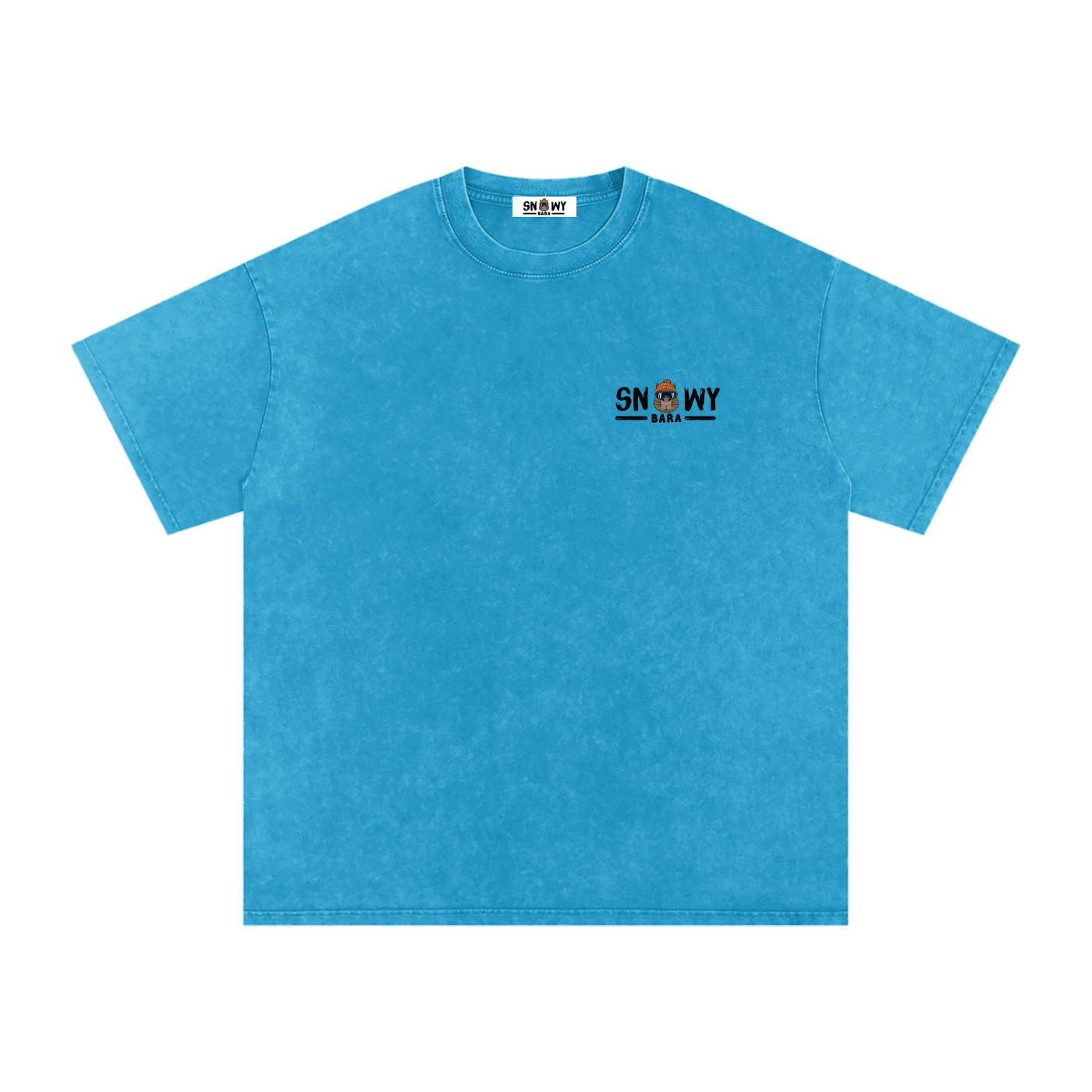 SNOWYBARA WASHED OVERSIZED TEE