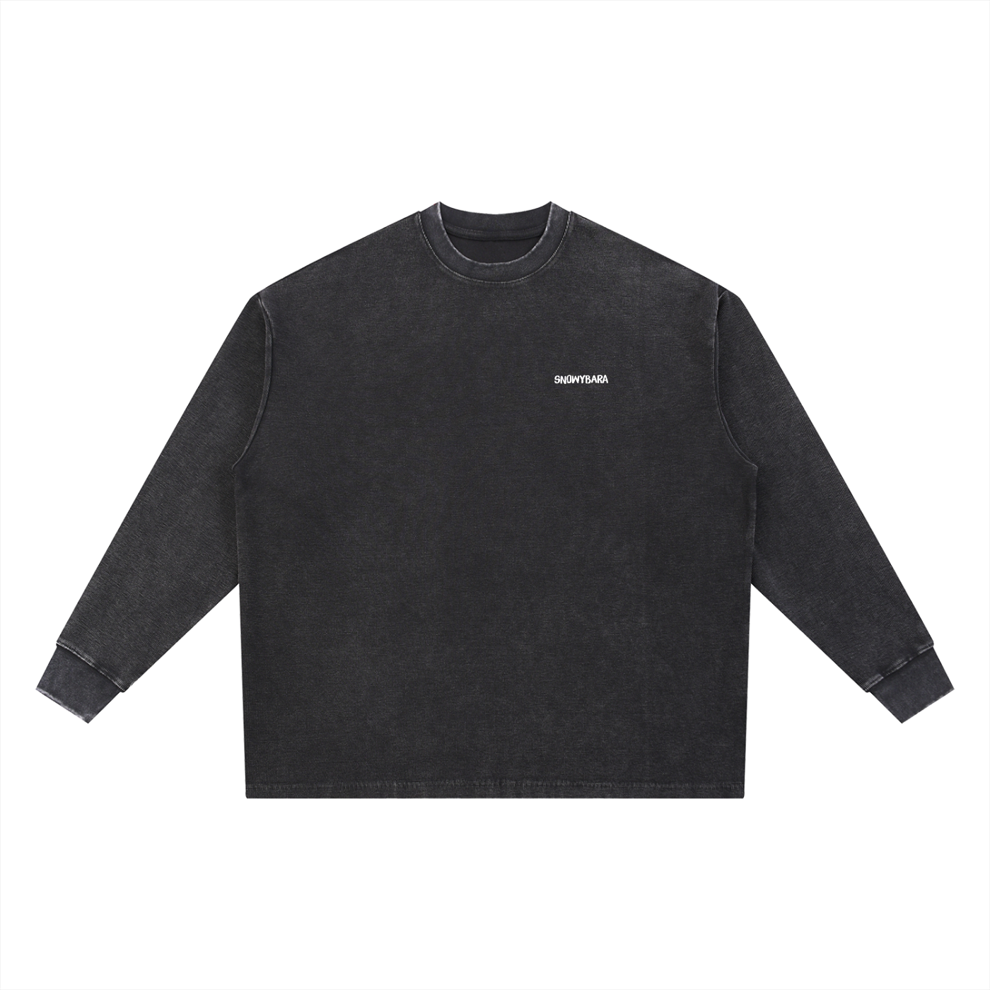 WAFFLE OVERSIZED TEE