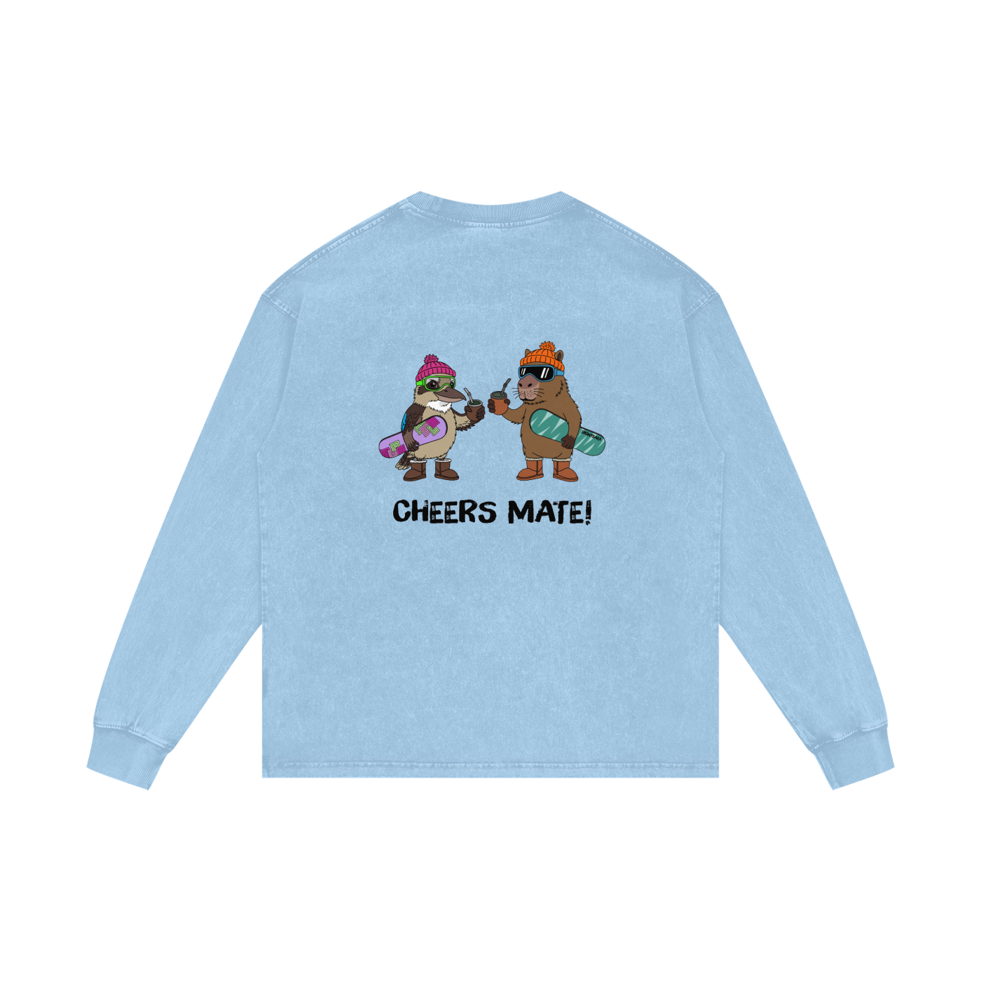 UNISEX OVERSIZED LONG SLEEVE TEE
